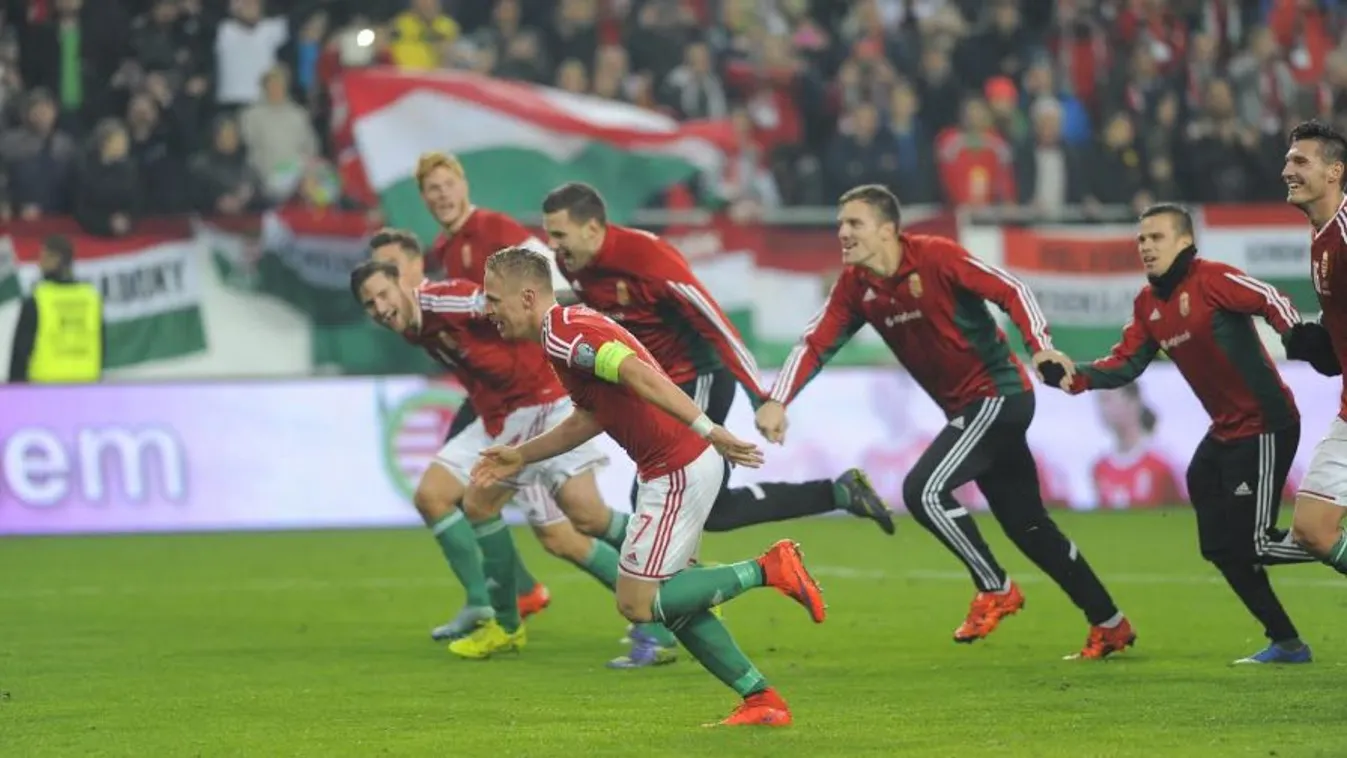 Szenzációs helyen a magyar labdarúgó-válogatott