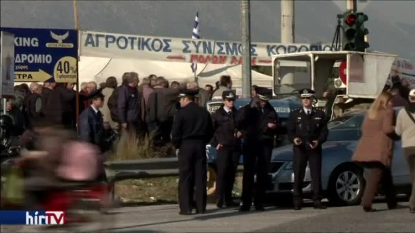 Gazdák zárták körül Athént