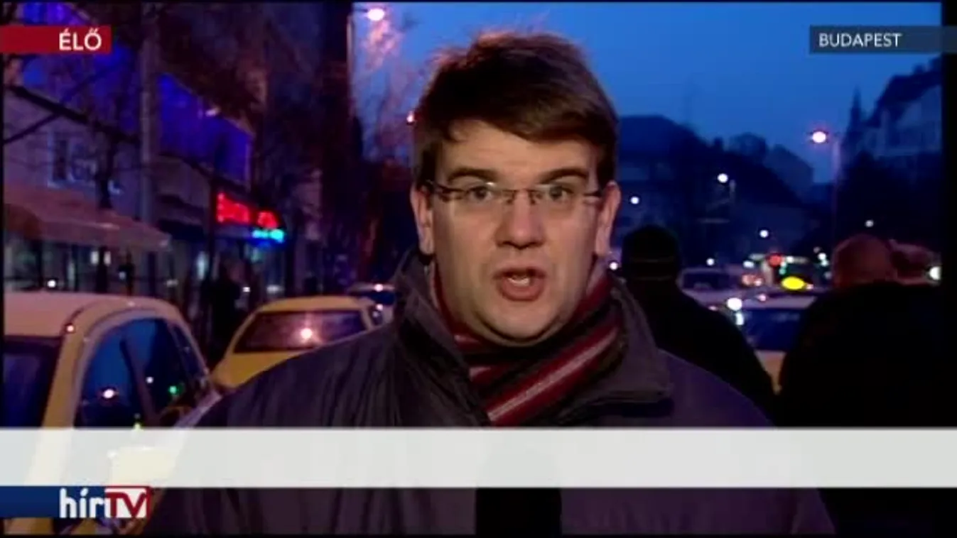 Kevesebben tüntetnek, mint este - bejelentkezés 7 órakor