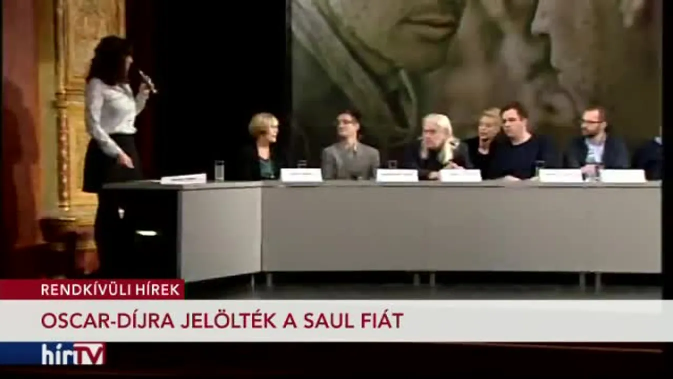 Oscar-díjra jelölték a Saul fiát – sajtótájékoztató