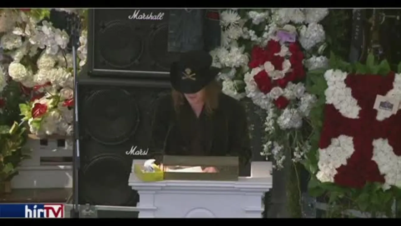 Elbúcsúztatták a Motörhead frontemberét