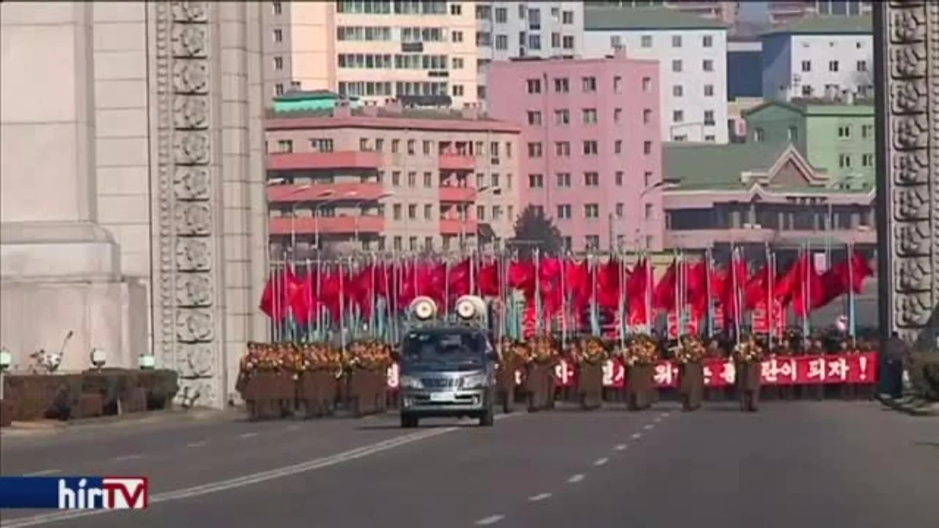 Megünnepelték az észak-koreai ifjúsági szervezet megalakulásának 70. évfordulóját