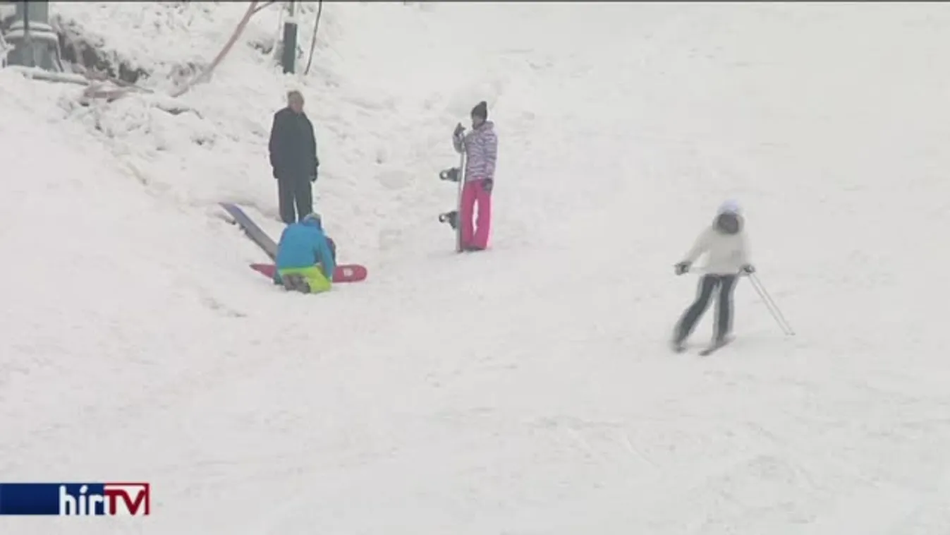 Megnyílt az eplényi és a visegrádi sípálya