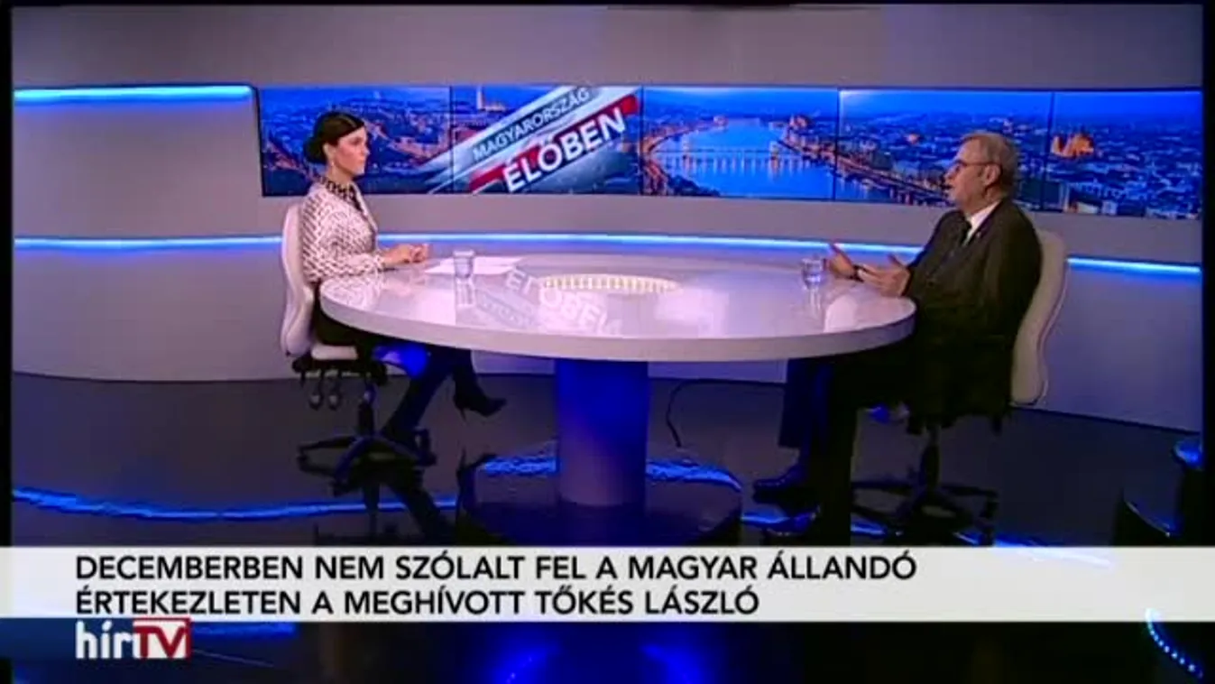 Magyarország élőben – Tőkés László idő előtt távozott a Magyar Állandó Értekezlet üléséről