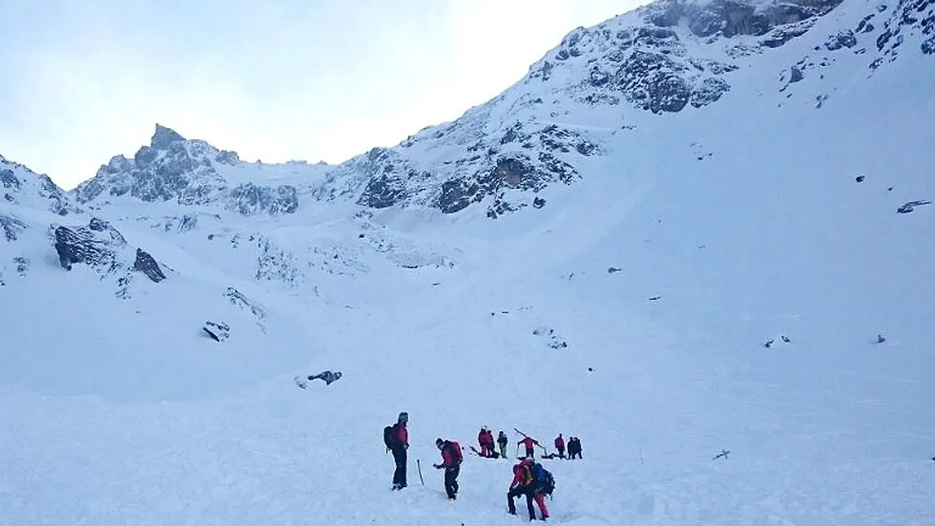 Gyilkos lavina az osztrák Alpokban
