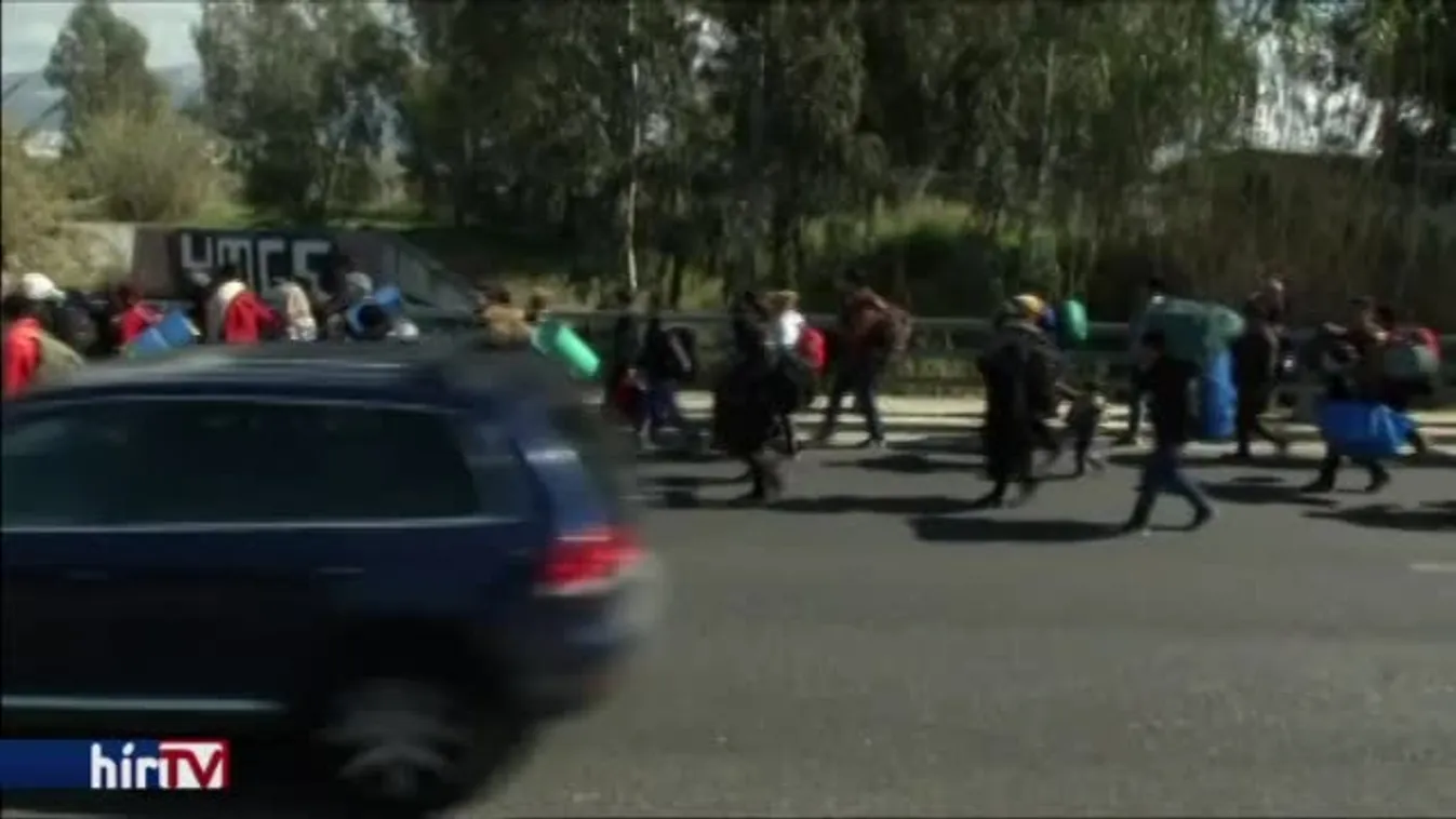 Menedékkérők lepték el Athén belvárosát