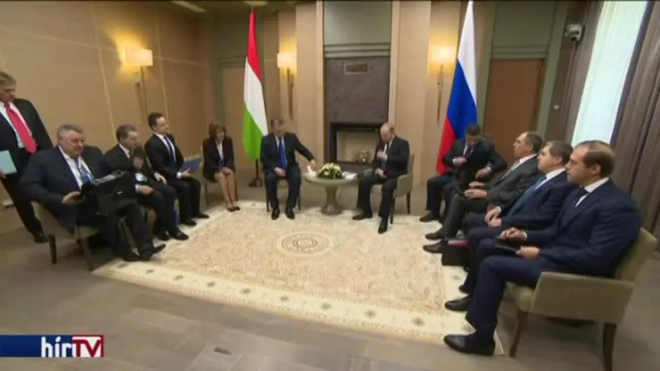 Magyarország élőben – Orbán Viktor Vlagyimir Putyinnal tárgyalt