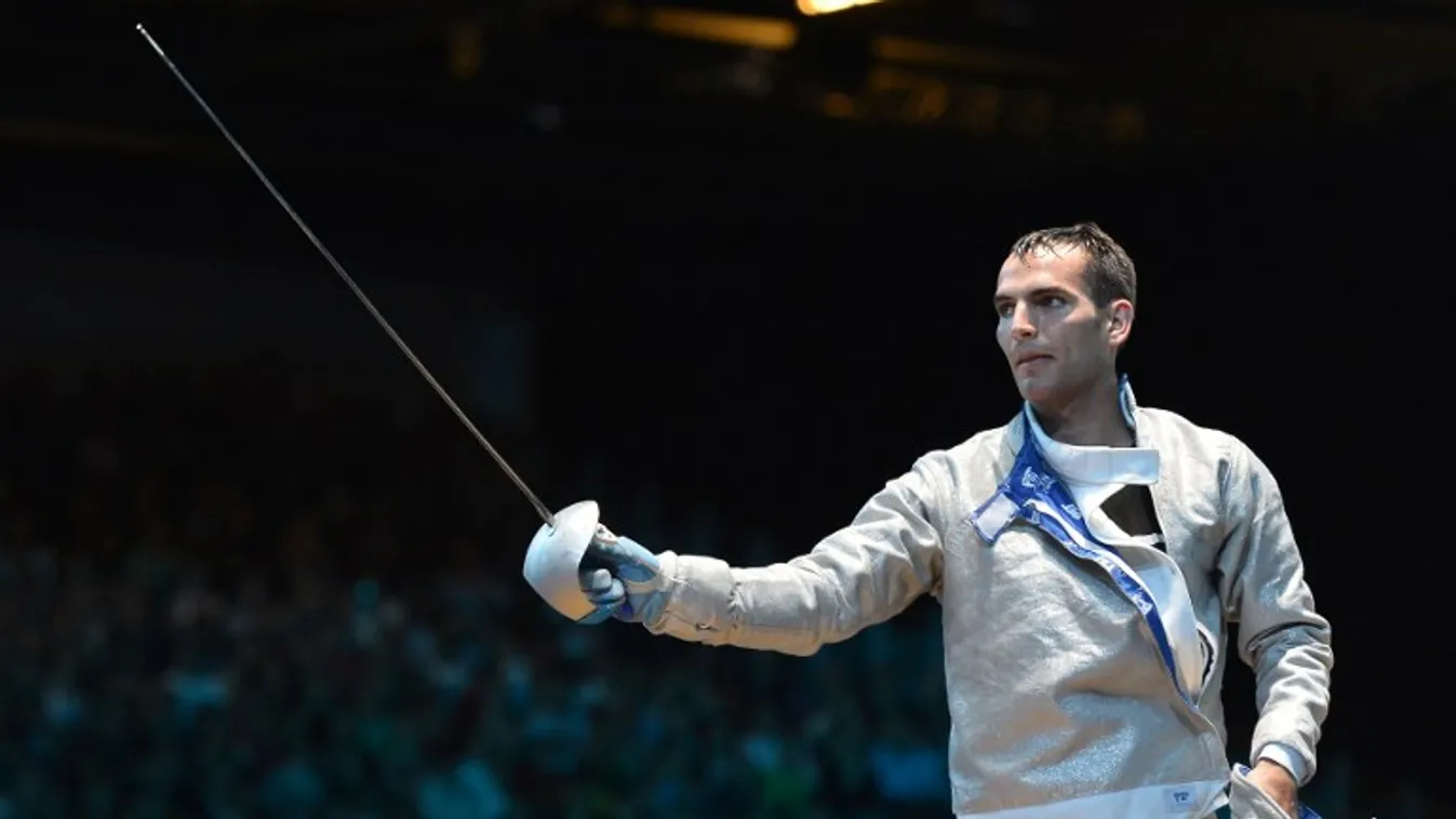 Alinda vendége Szilágyi Áron kardvívó