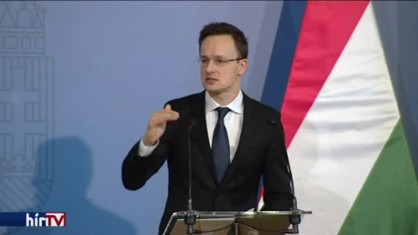 Szijjártó Péter a nagykövetek értekezletén