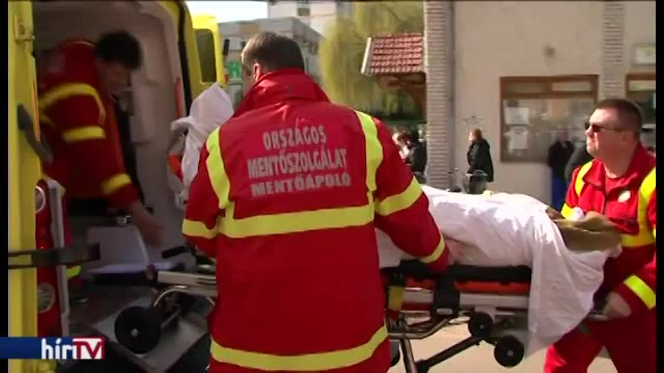 Megszakították a műtéteket, kiürítették a kórházat