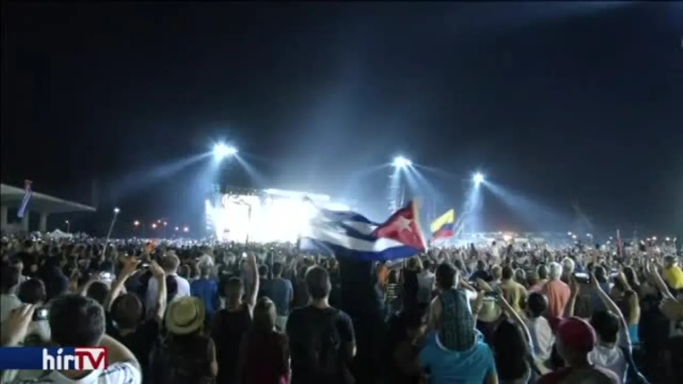 Történelmet írt Kubában a Rolling Stones