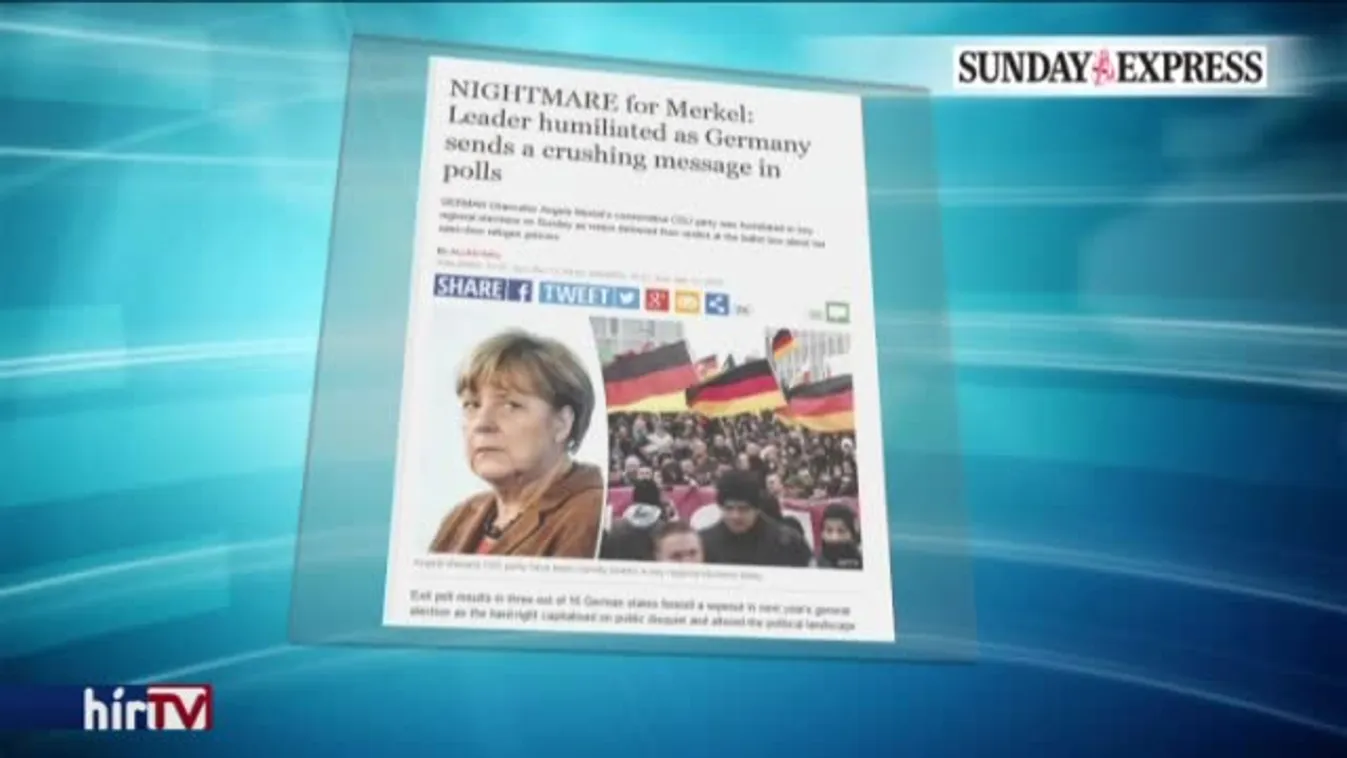 Végzetes lehet a „szupervasárnap” Merkel számára