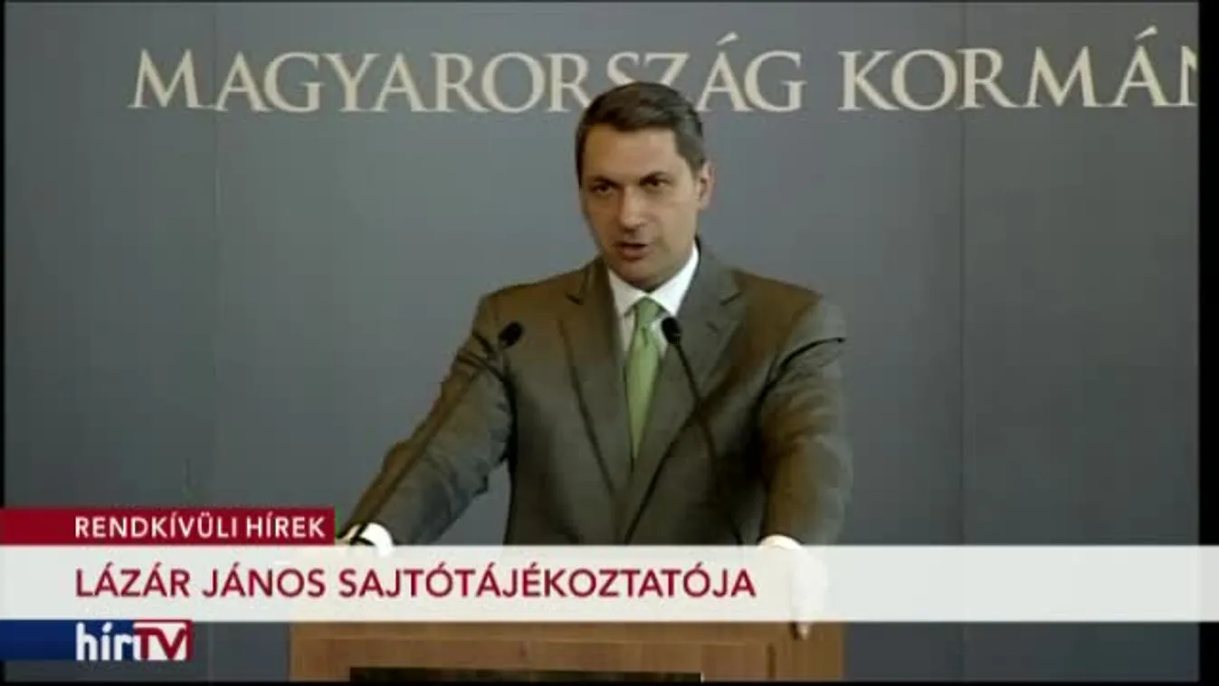 Kormányinfó: Lázár János sajtótájékoztatója – 2. rész