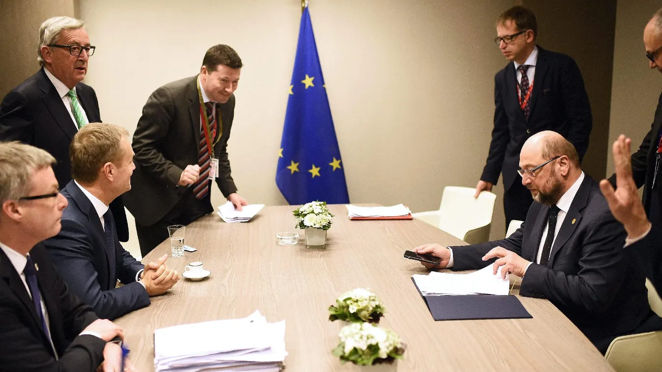 Bazári hangulatot teremtettek a politikai vezetők Brüsszelben