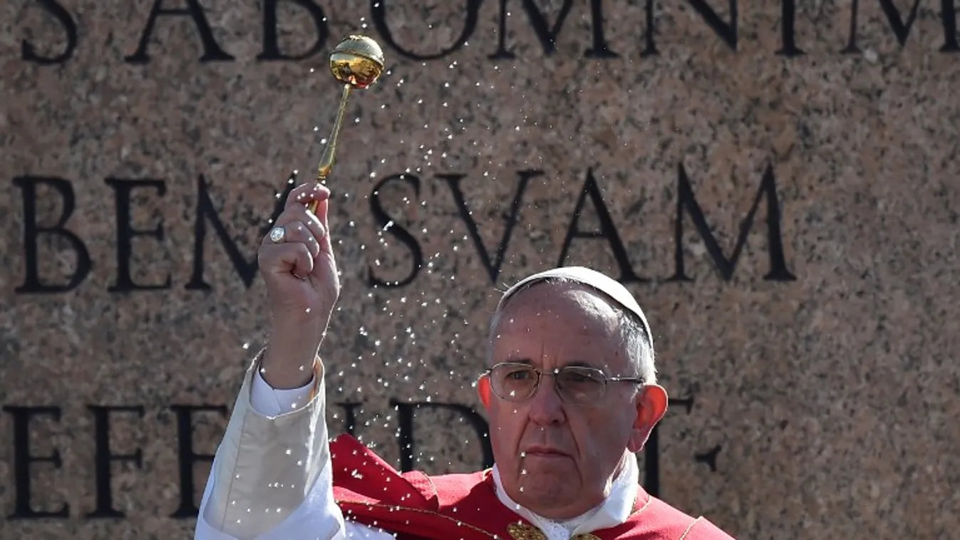 Jézus jeruzsálemi bevonulását elevenítették fel a Szent Péter téren