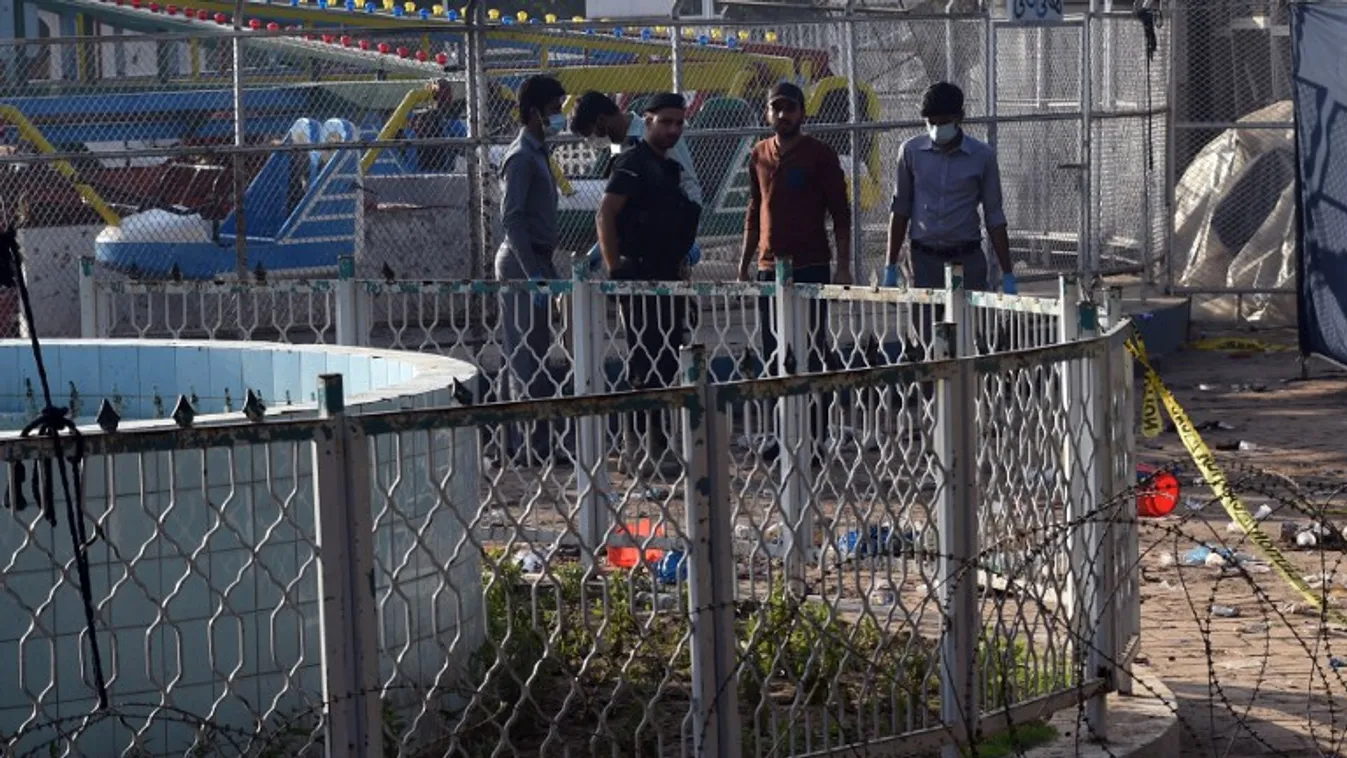 Játszótér közelében robbant a pokolgép