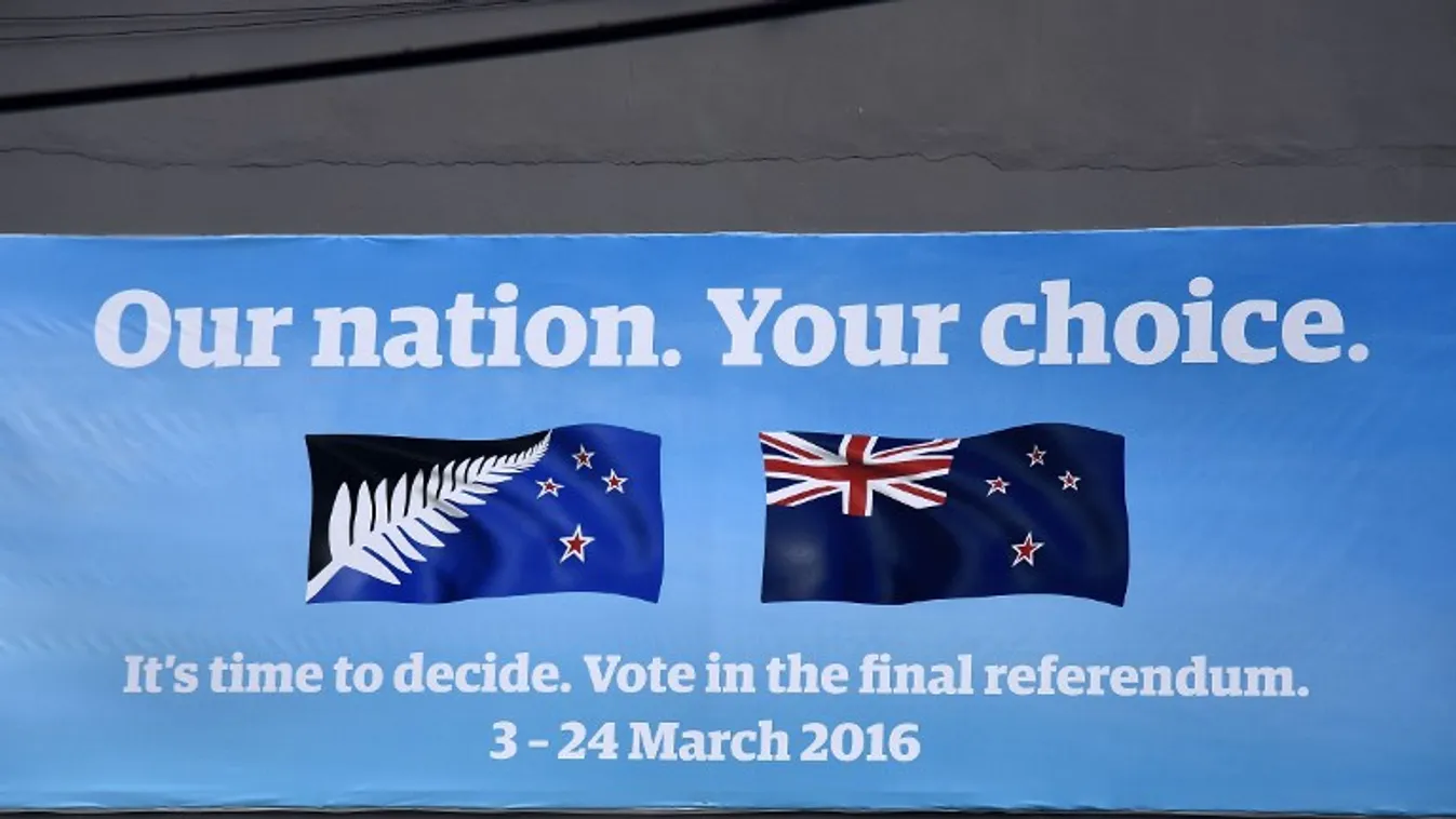 Népszavazást tart Új-Zéland az ország zászlajáról