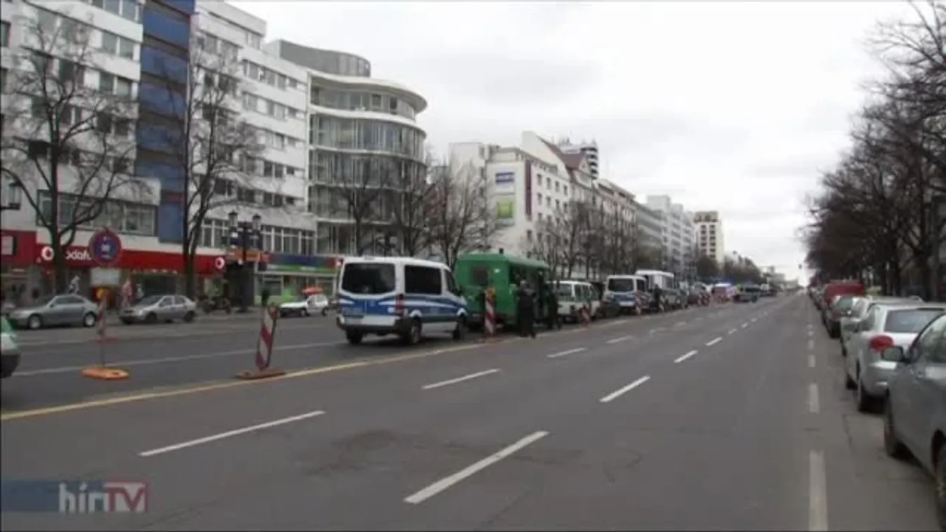 Autóba rejtett bomba robbant Berlinben