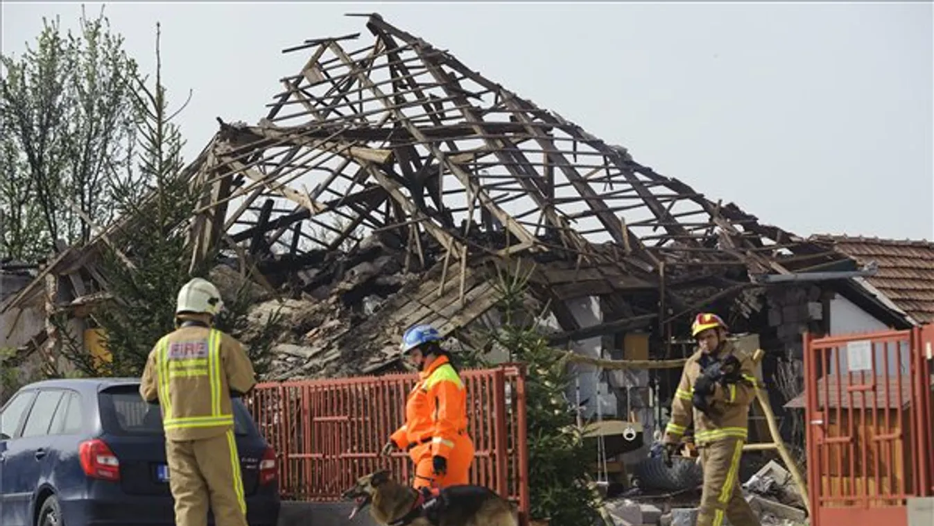 Felrobbant a ház, holttestet is találtak