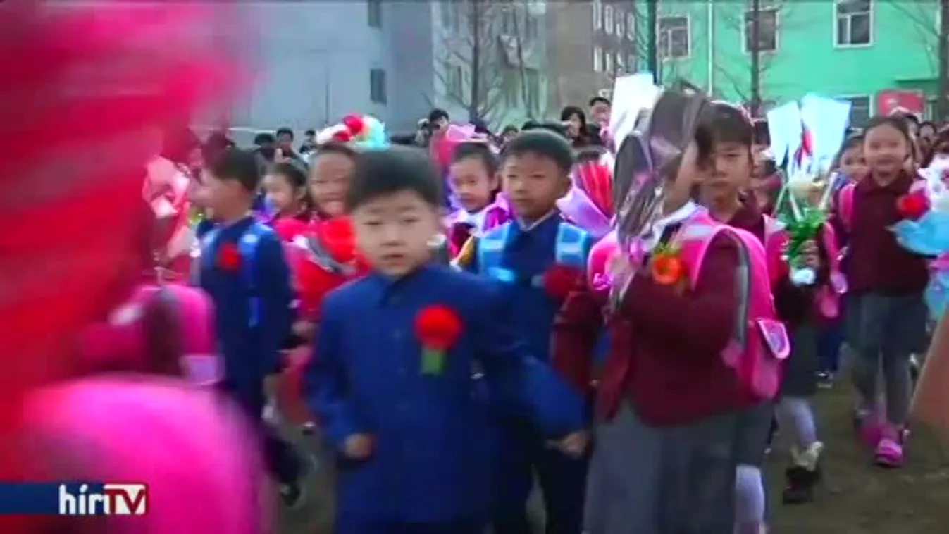 Tanévnyitó Észak-Koreában