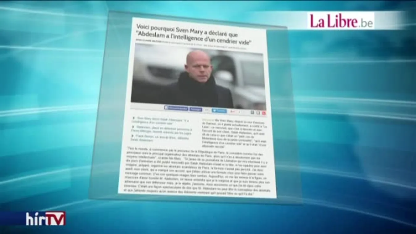 Abdeslam úgy érzi, mint ha a GTA-ban lenne