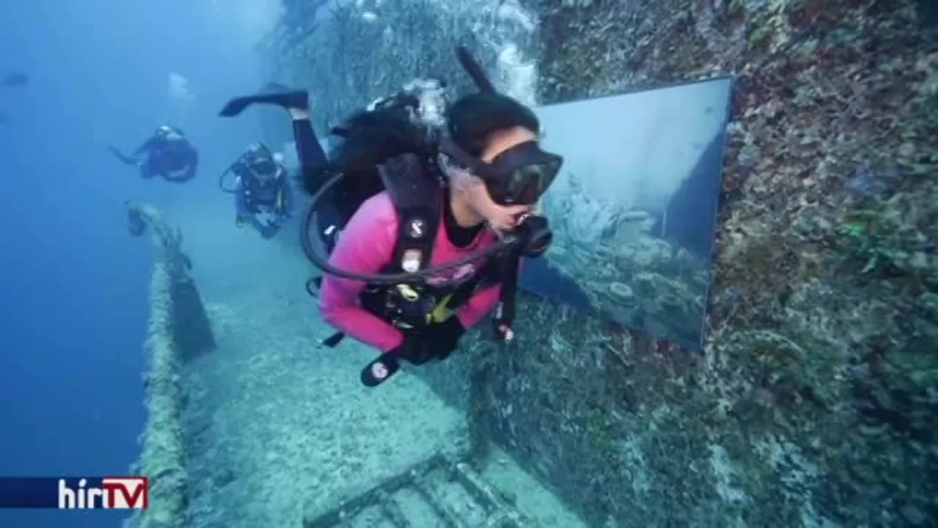 Víz alatti múzeum Floridában