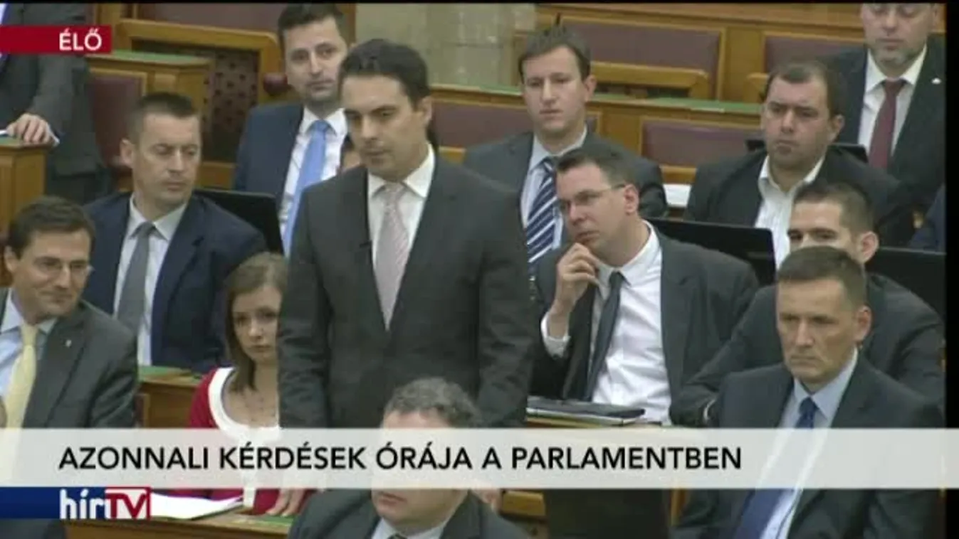 Azonnali kérdések órája a Parlamentben – 1. rész