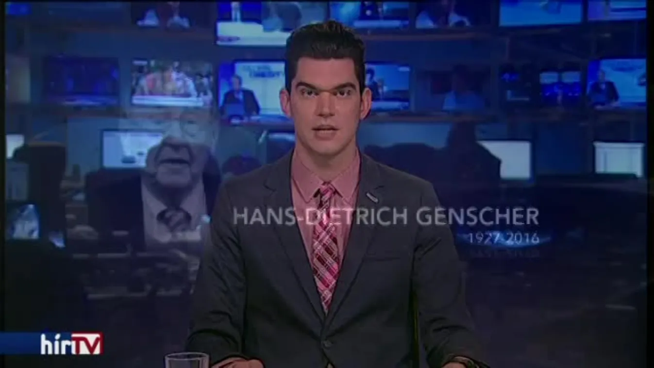 Elhunyt Hans-Dietrich Genscher