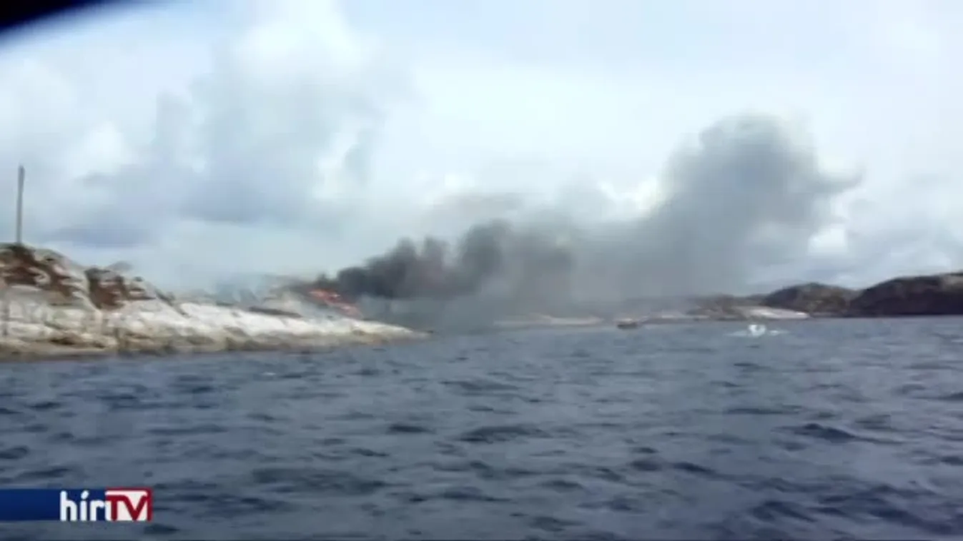 Helikopter-baleset Norvégiában