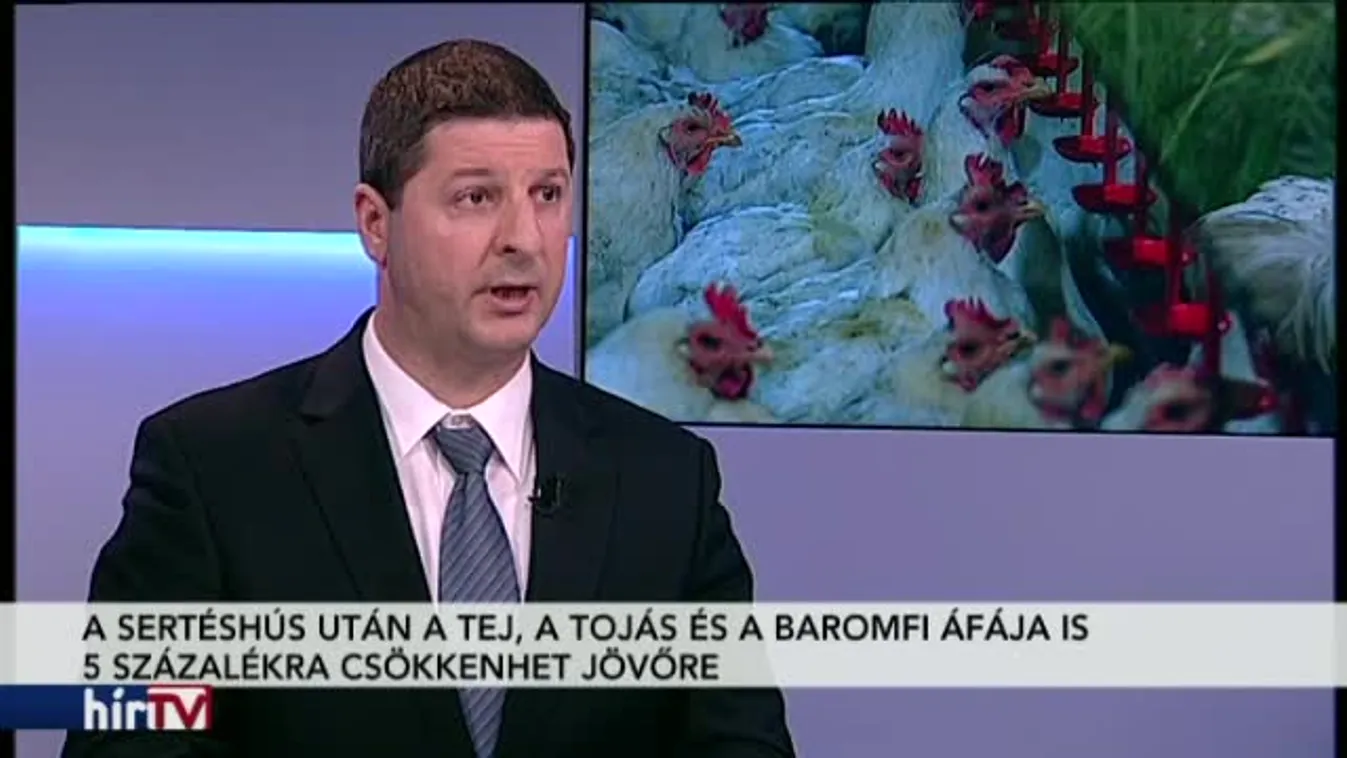 Magyarország élőben – A baromfi, a tej és a tojás áfáját is csökkentenék