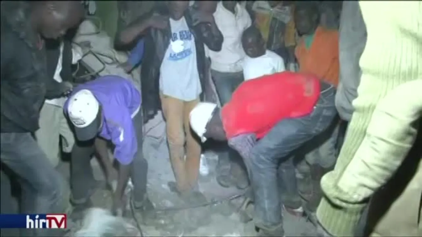 Összeomlott egy hatemeletes lakóház