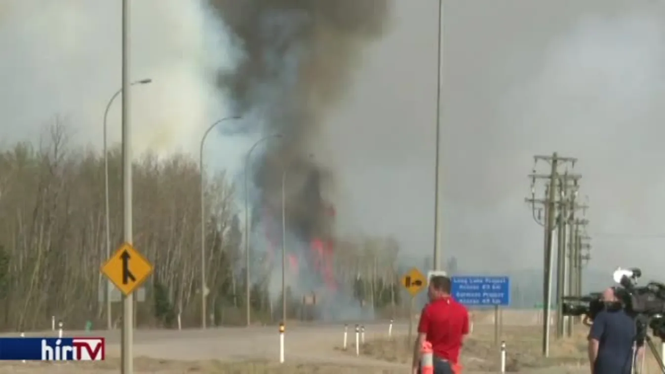 Továbbra is égnek az erdők Kanadában
