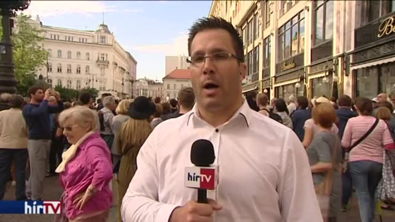 A Budapesti Fesztiválzenekar tiltakozó demonstrációja