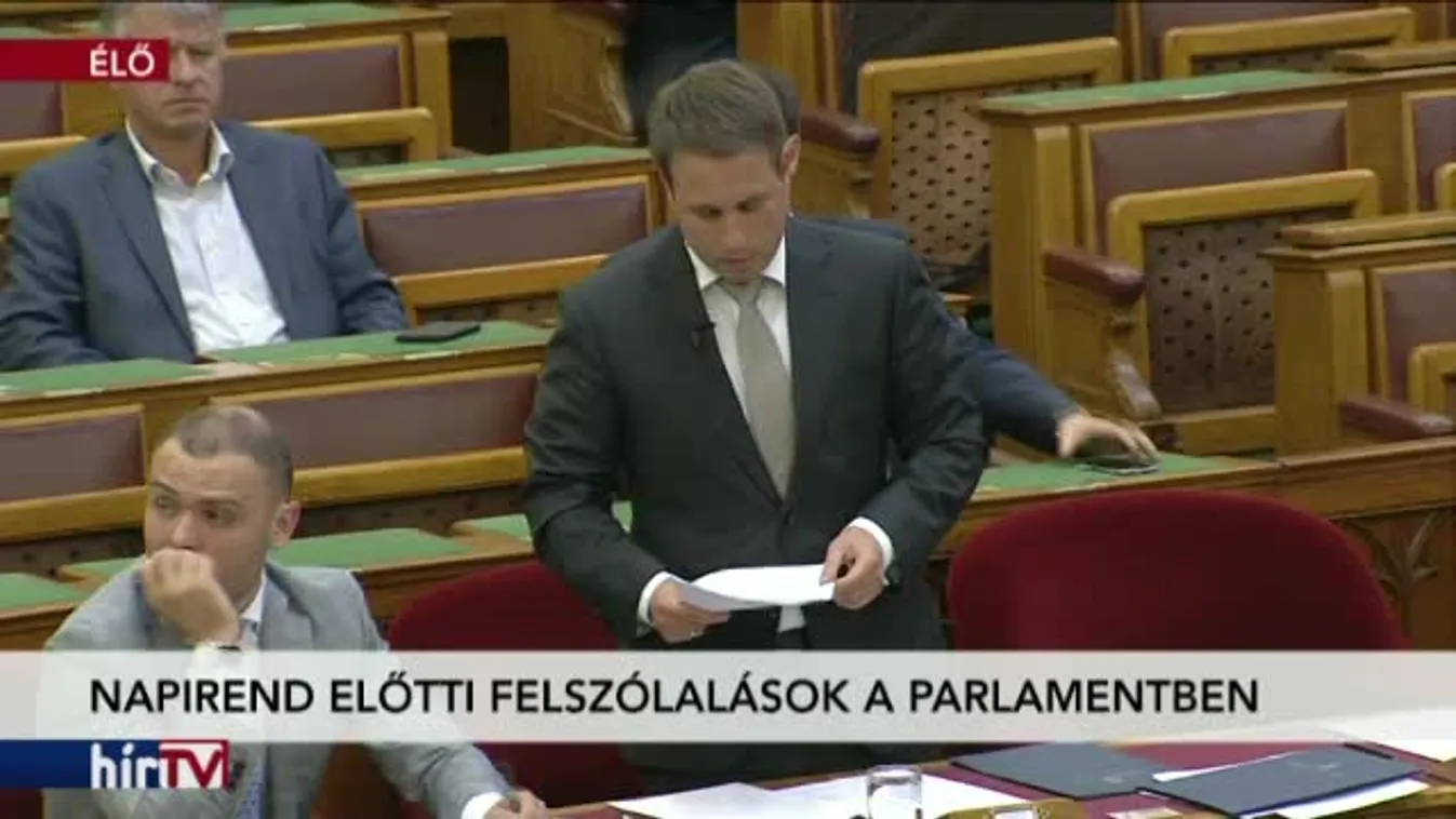 Napirend előtti felszólalások