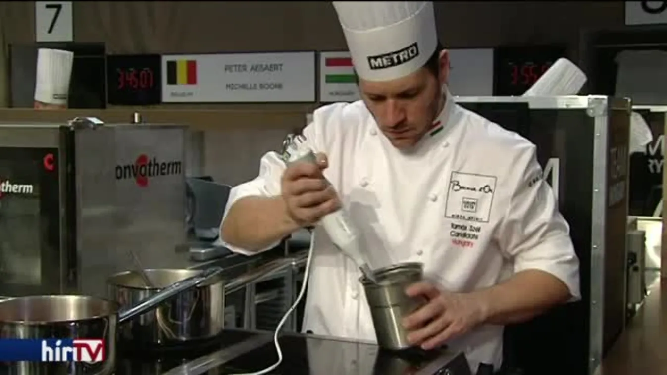 Széll Tamásék nyerték a Bocuse d’Or európai döntőjét