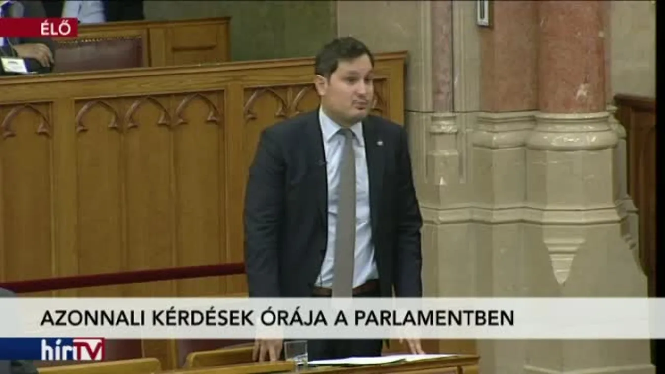 Azonnali kérdések órája a Parlamentben
