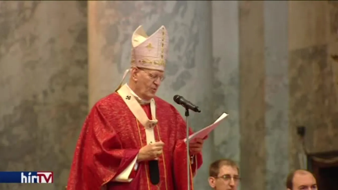 Erdő Péter bíboros pünkösdvasárnapi szentmiséje