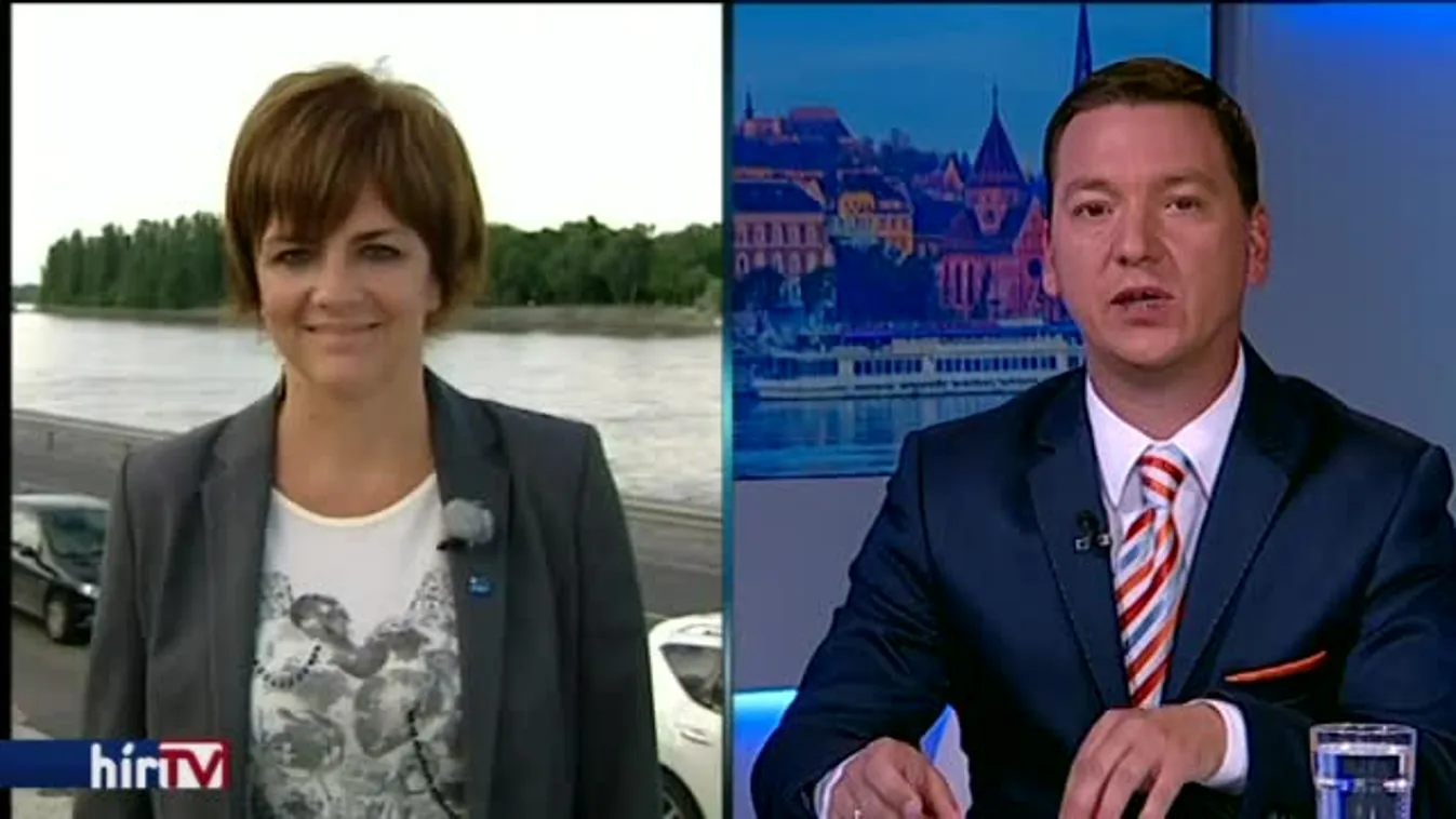 Magyarország élőben – Kell-e tartani jelentősebb áradástól a Dunán?