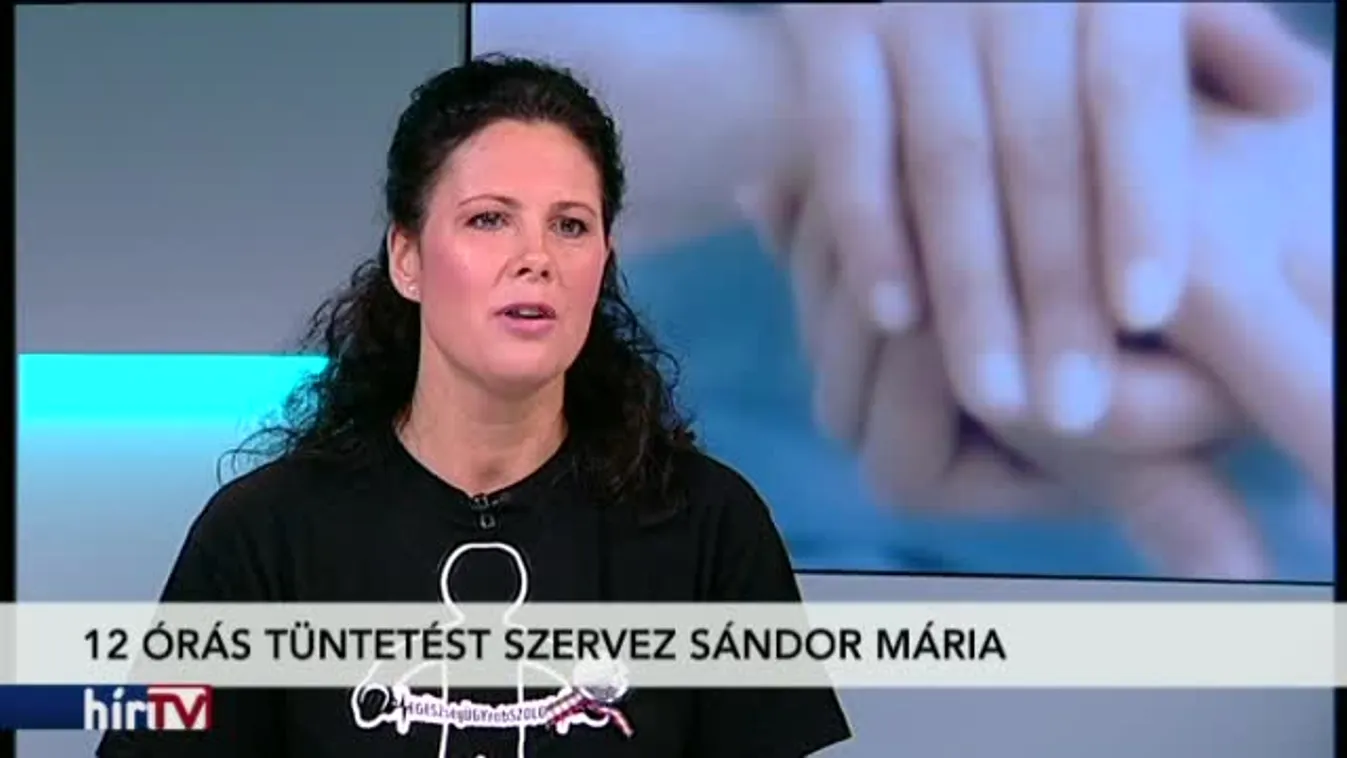 Reggeli járat – 12 órás gigademonstrációra készül Sándor Mária