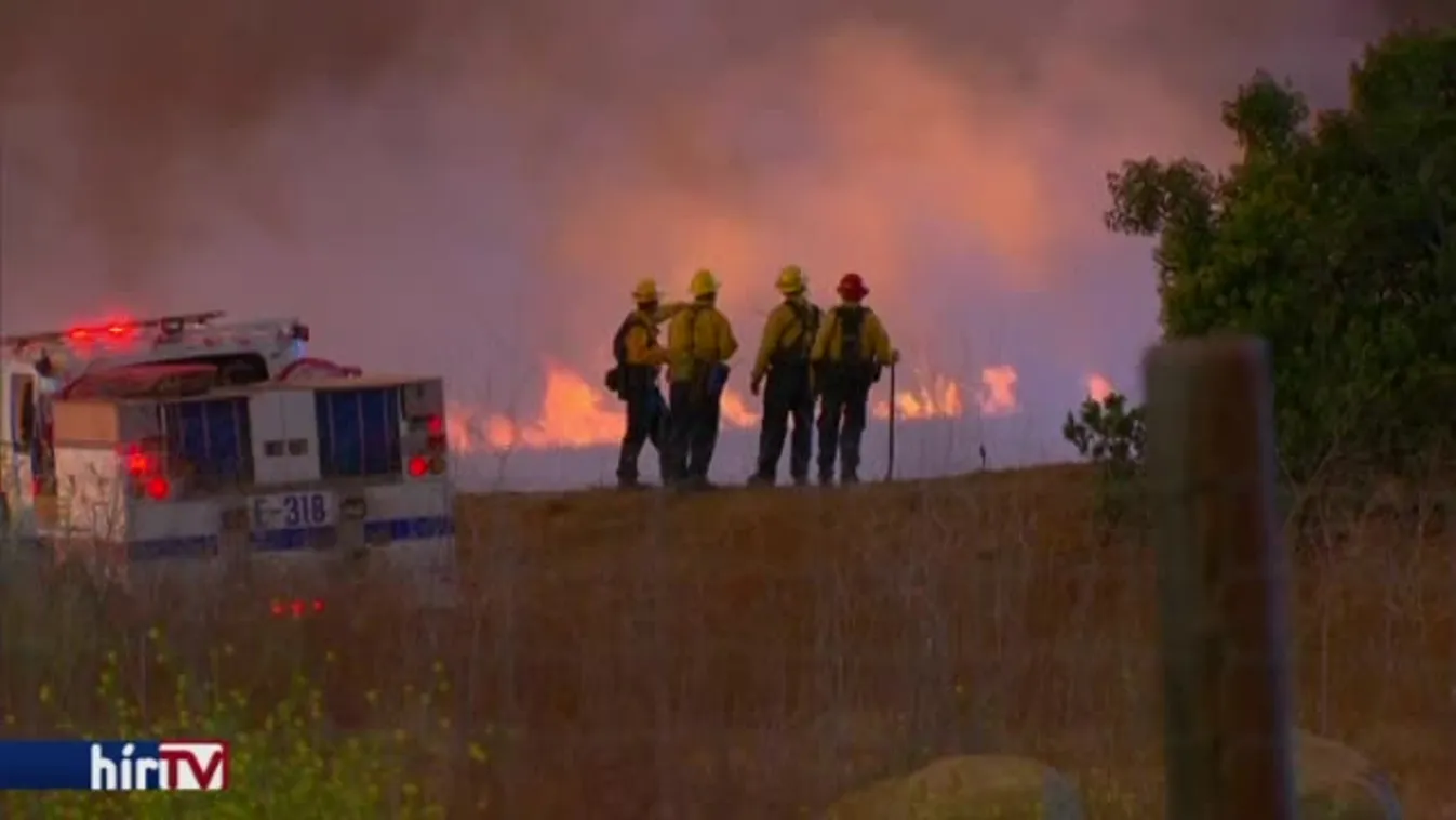 Ismét bozóttűz tombol Kaliforniában
