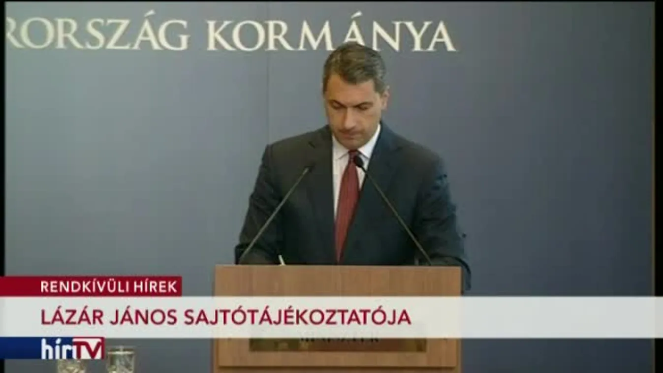 Kormányinfó: Lázár János sajtótájékoztatója – 2. rész