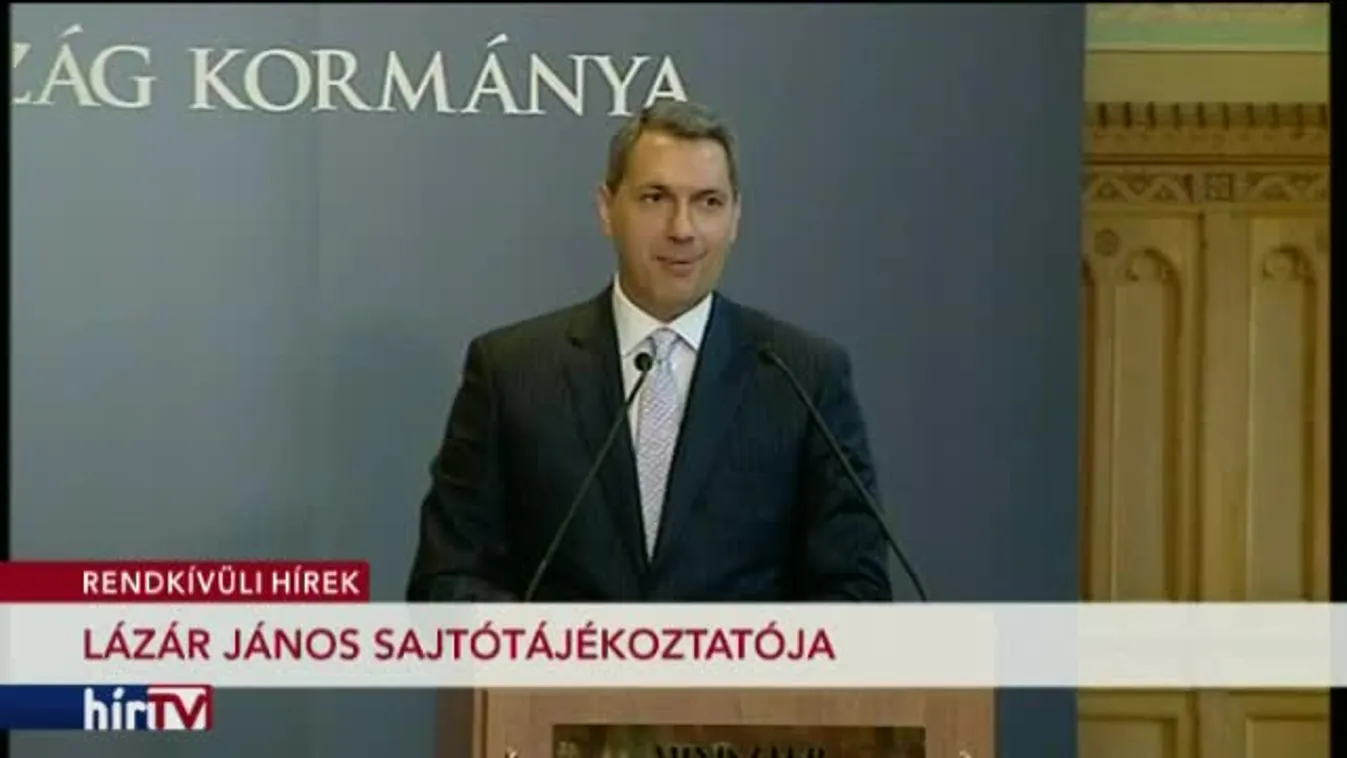 Kormányinfó: Lázár János sajtótájékoztatója – 2. rész