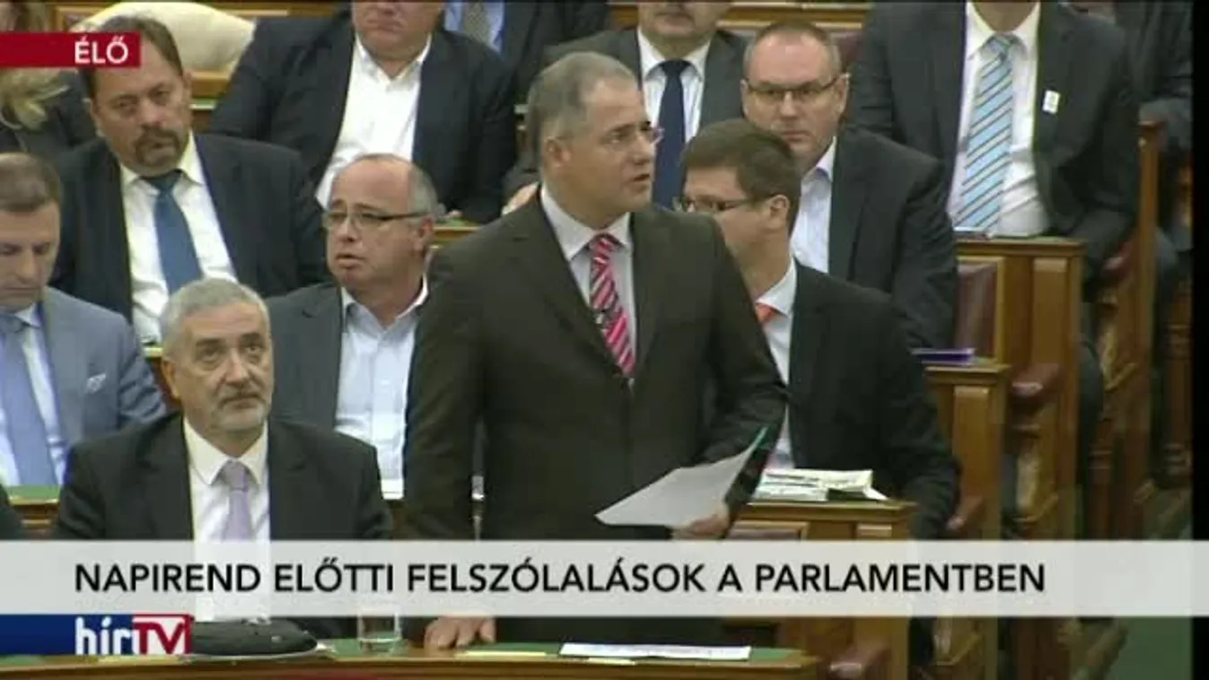 Napirend előtti felszólalások – 2. rész