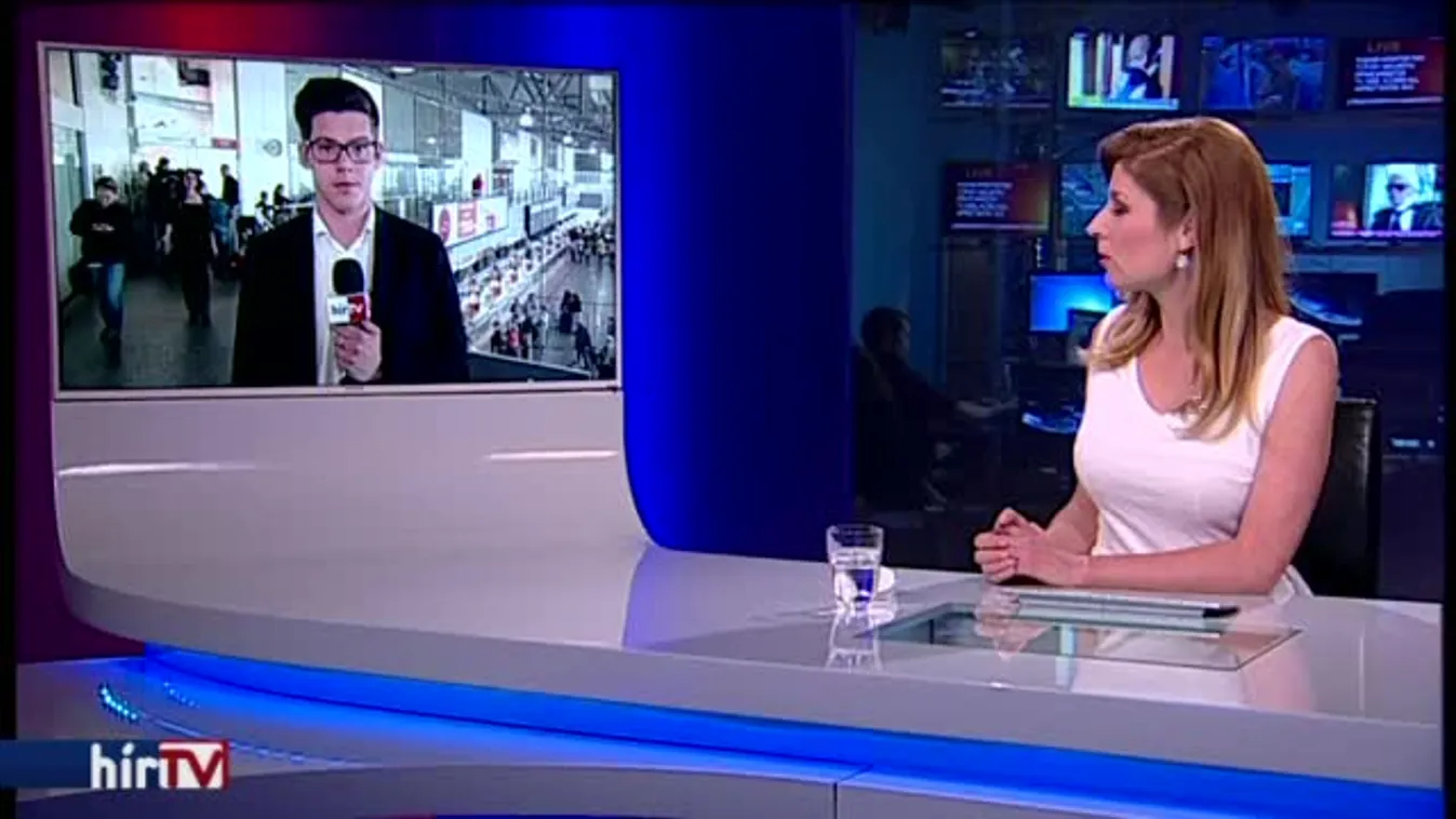 Órák óta állnak a légitársaság irodája előtt - bejelentkezés 10 órakor