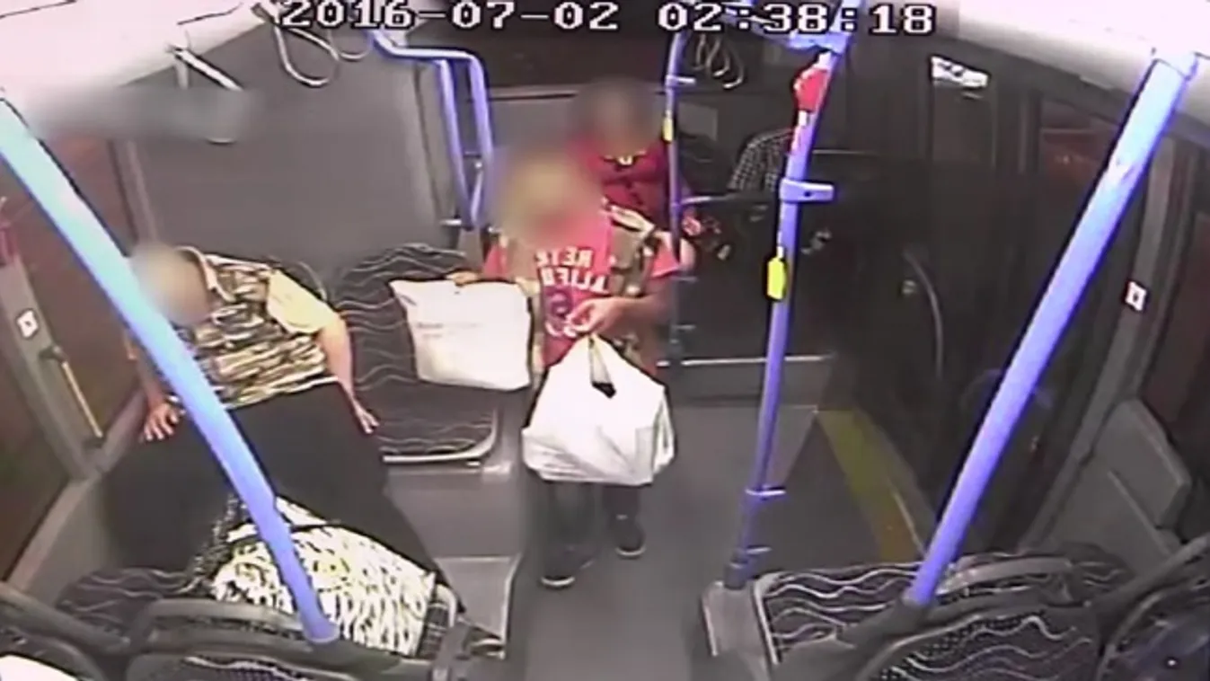 Alvó utastársait fosztogatta