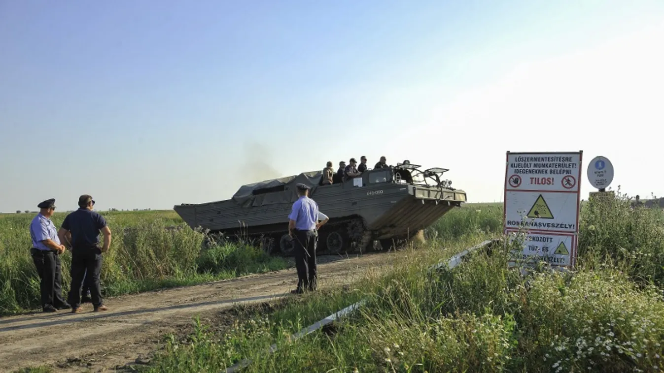 Bomba robbant a Hortobágyon – négy tűzszerész meghalt