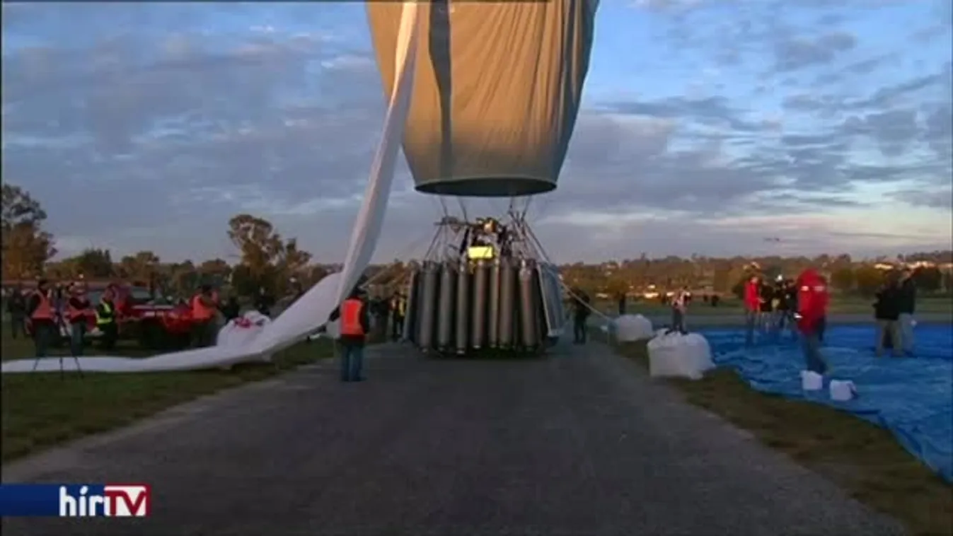 Föld körüli útra indult hőlégballonján egy orosz kalandor