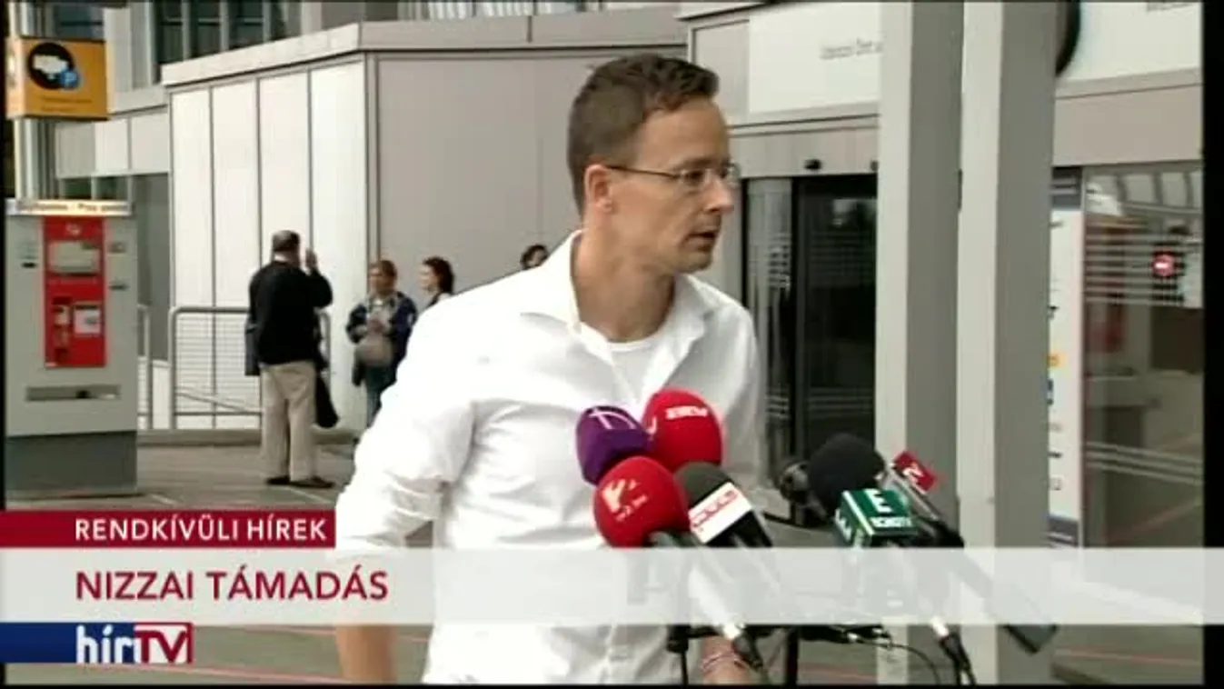 Szijjártó Péter a Franciaországi merényletről