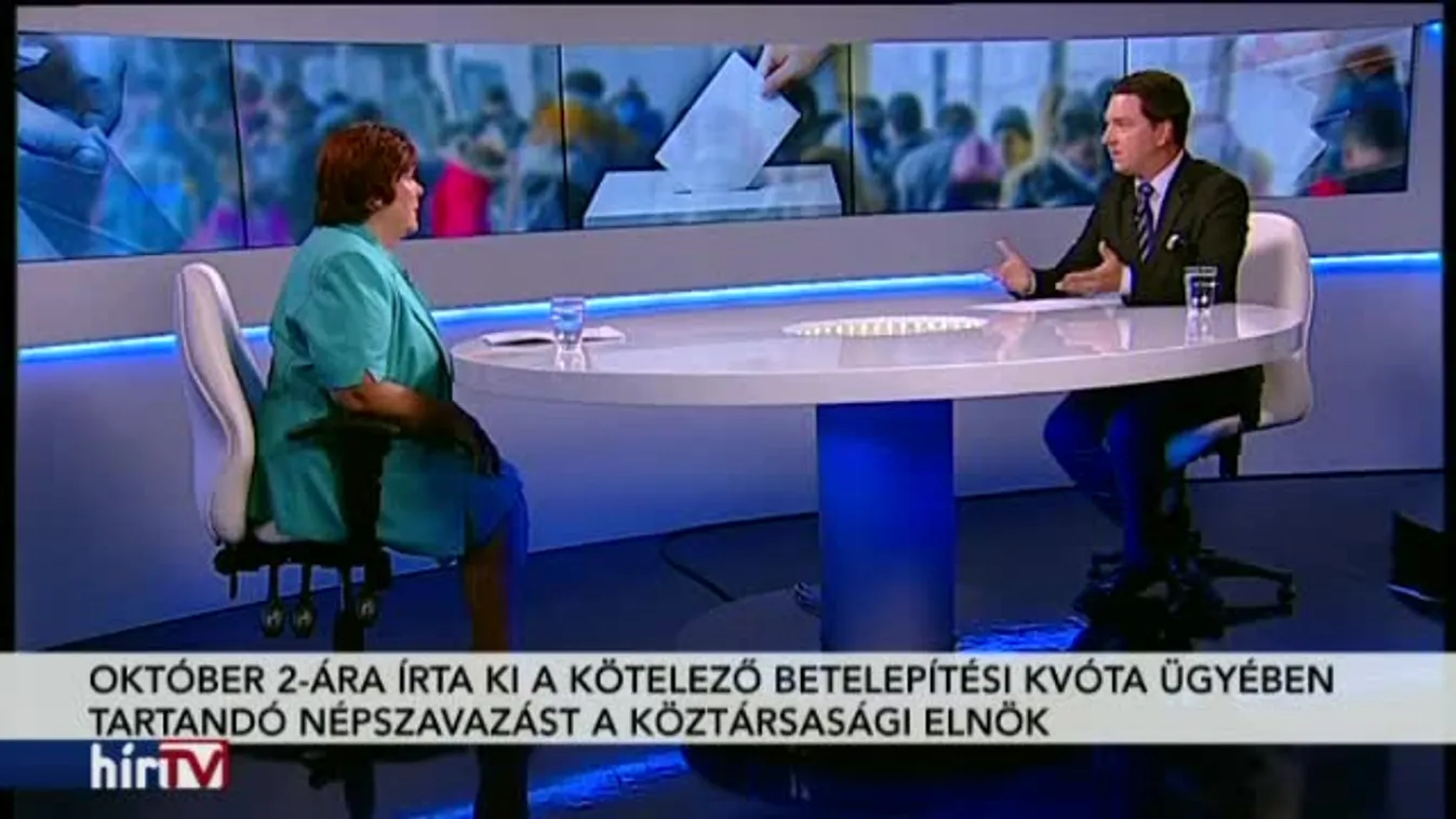 Magyarország élőben – Október 2-ra írák ki a népszavazást