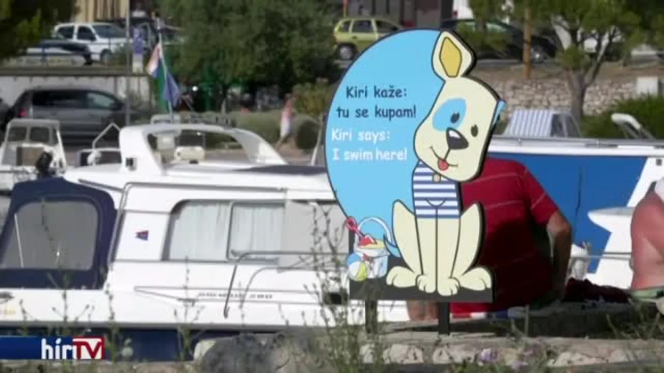 Kutyastrand Horvátországban